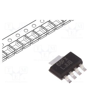 LP38693MP-ADJ/NOPB IC: voltage regulator; LDO,adjustable; 1.25÷9V; 0.5A; SOT223-5 5HIjr6ygFsNiss1a6dg3a32Q6A3_BJpSXdxF4O5N9mE