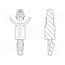 8G813V40952 PCB distance; polyamide 66; L: 11.1mm; latch/latch; natural 8Yw8xh7oqHlyzFkvlbrObLqssjdzNjKTDPrayDuPfM0