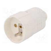 08224 Connector: AC supply; female; socket; 2P+PE; 230VAC; 16A; white Y4nmP3Rn0VA2Yp5Ft1Xv_Is6qSDhS-r1QKxRiEsT9T8