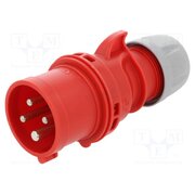014-6 Connector: AC supply 3-phase; plug; male; 16A; 400VAC; Shark; IP44 iPZrZW1OCW0daoxjoxCLyIp6sW6m2Hh2dzp9f8zrD90