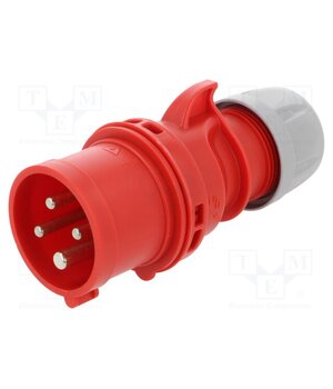 014-6 Connector: AC supply 3-phase; plug; male; 16A; 400VAC; Shark; IP44 iPZrZW1OCW0daoxjoxCLyIp6sW6m2Hh2dzp9f8zrD90