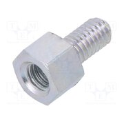226X05 Screwed spacer sleeve; 5mm; Int.thread: M4; Ext.thread: M4; steel He9R9wh7YOS9qR4rugbWr_CCfr1maNnbBbOt48WBA-Q