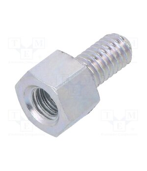 226X05 Screwed spacer sleeve; 5mm; Int.thread: M4; Ext.thread: M4; steel He9R9wh7YOS9qR4rugbWr_CCfr1maNnbBbOt48WBA-Q