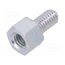 226X05 Screwed spacer sleeve; 5mm; Int.thread: M4; Ext.thread: M4; steel He9R9wh7YOS9qR4rugbWr_CCfr1maNnbBbOt48WBA-Q