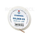 IŠLITAVIMO JUOSTA (šarvas lydmetaliui sugerti)  1mm 1.6m, Stannol Solder-Ex