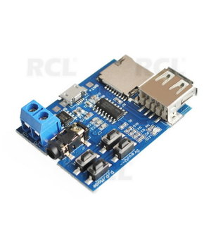 MP3 atskaņotājs 2W, saderīgs ar Arduino

 ABMP498+1.jpg