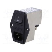 4304.4003 Connector: AC supply; socket; male; 4A; 250VAC; 250V; FKH; IEC 60320 flDnCnQN6I3zLbXjvIbPgyoaLsLGXsqQ19auoDl8qPA