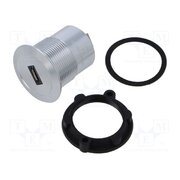 MICRO USB-01 Adapter; for panel mounting,rear side nut; USB 2.0; Thread: M22 u5jmcKlXNlpt30sTGSK34rsFz05Om5JCsCqRklxfVAM