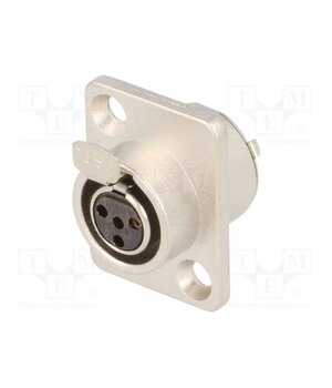 AG4FCRV Connector: XLR mini; socket; female; PIN: 4; soldering; 5A; 0.5mm2 -iT3gmEFP1WQpxuiU389ouhwSX1uagPMTzrdYz8ULzQ