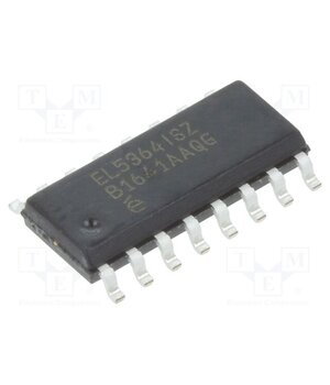 EL5364ISZ IC: operational amplifier; 600MHz; Ch: 3; SO16; ±2.5÷6VDC,5÷12VDC r5VRkxrBo_NNPU-lIOze5REQG3nzcALpRrp8y8P6FUo