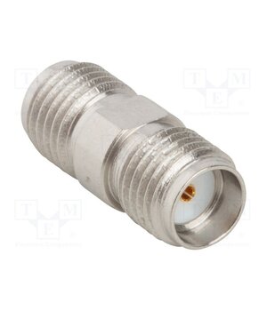 132169SS Adapter; SMA female,both sides; Insulation: PTFE; 50Ω; 18GHz MCOcc7s4mbZQi4gbm3np1RPjsFe0PiEwCpUQPe6cxBY