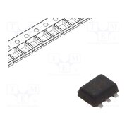 EMC5DXV5T1G Transistor: NPN / PNP; bipolar; BRT,complementary pair; 50V; 0.1A pQK9dWqFWvKM8CV2pNzSkQ4BqFSwnyYrfocG8T7nNt0