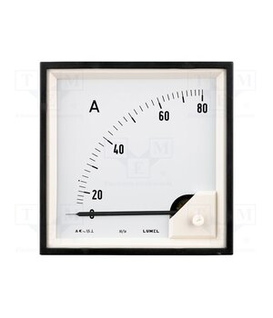 EA12N E20800000000 Ammeter; on panel; I AC: 0÷15A; True RMS; Class: 1.5; 40÷72Hz; 600V hsUjwAepGDWzQaNyDtRcsPdAGcpiGQ0tcZUmLVPE8q4