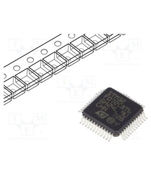 STM32F072C8T6 IC: STM32 ARM microcontroller; 48MHz; LQFP48; 2÷3.6VDC; STM32F0 QdDTPrYa7yuMhQTTnaNarc7wm5o86StquixUPI-O7gg