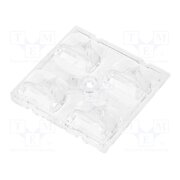C14164_STRADA-2X2-ME-WIDE1 LED lens; square; transparent; H: 8.3mm; Body dim: 50x50mm R0ImvmHA0BsNA4_XPCSrf13arNPf9OruJWQIOkk6bPI