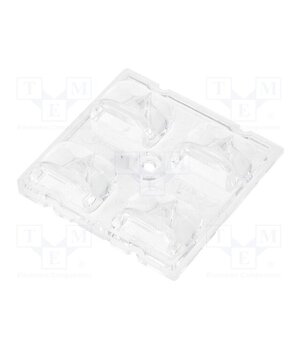 C14164_STRADA-2X2-ME-WIDE1 LED lens; square; transparent; H: 8.3mm; Body dim: 50x50mm R0ImvmHA0BsNA4_XPCSrf13arNPf9OruJWQIOkk6bPI