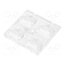 C14164_STRADA-2X2-ME-WIDE1 LED lens; square; transparent; H: 8.3mm; Body dim: 50x50mm R0ImvmHA0BsNA4_XPCSrf13arNPf9OruJWQIOkk6bPI