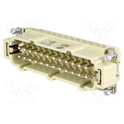 09330242611 Connector: HDC; contact insert; male; 16A; 500V; Han E®; PIN: 24 uhHeXRMZzvWBAFelqvSsAObHtM-Qxp1rHDRT-p7-14c