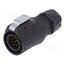 2216 Connector: circular; plug; size 16; 02; male; PIN: 8; 400V; Quicklock NqX2zxtdcpAL6XKLZ0A-ggclEOh_4jtuV5poKprg7xI