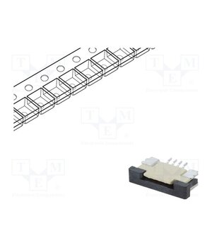 DS1020-07-4VBT1A-R Connector: FFC/FPC; SMT; PIN: 4; Contacts: copper; tinned; 1mm; ZIF J7qw-llQ5icVu4HXd6qQNTRFhPoLyhkKnd_H66Fiws8