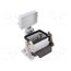 CHP 06 LS2 Enclosure for connectors: HDC; size 44.27; with latch; PG16 a0dgJuZJtgQOT-crmwB8Vpf-SIuVDEzbwPYdTIlN5ck