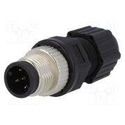M12A-05BMMA-SL8001 Connector: M12; plug; PIN: 5; male; 250V; straight; IP67,IP68; 4A Ikp5K5Ve0NiiSO2Y2OL1dA57HU-J-Vg7B3DctfRCOiY