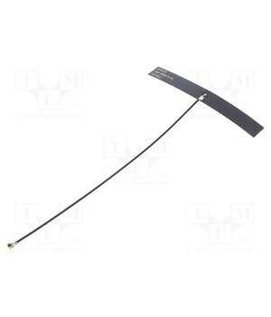 105262-0002 Antenna; ISM,RF; 0.3dBi,1.3dBi; linear; for ribbon cable; 79x10mm rEgtKoe05O_mXs02p2D4lfL6SkMI0YFlKHi0Mqivi-0