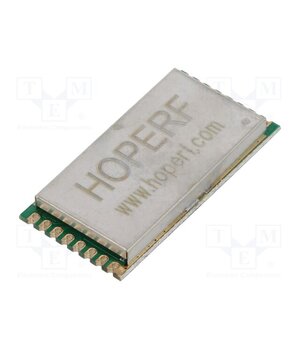 RFM98PW-169S2 Module: transceiver; RF; FSK,GFSK,GMSK,LoRa,MSK,OOK; 169MHz; SMD vaijjDS7ETI8n-D4scuo5c_BuEqrA1git6ujJIgGaA0