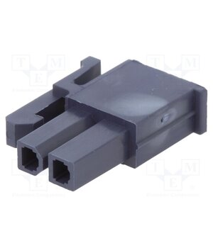 46992-0210 Connector: wire-wire/PCB; plug; female; PIN: 2; Mini-Fit Jr; 600V FNXzA9SvcCPnHmlZHj7oy7C9obHcdNKWXEjTfM7khBM