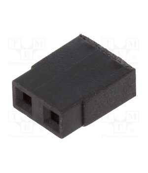M7567-05 Connector: pin strips; jumper; female; 3A; 2.54mm; 1x2; Type: open smGsI5WjBsJu_i6F4x3X9bmEHZEKVmQ50h3Lmk1wwjc