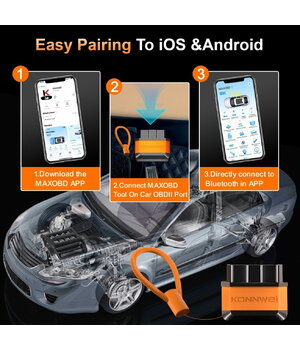 KONNWEI KW905 OBD2 Diagnostic Adapter, ELM327, Bluetooth 5.2, iOS/Android AADEL905+3.jpg