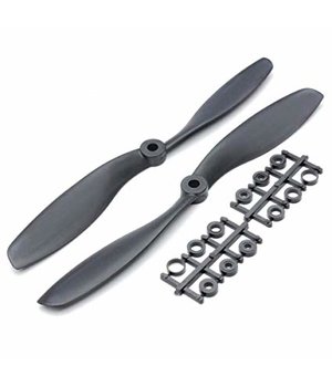 RC Aircraft Propeller 8045,  black AADR14.jpg