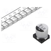 AEH1213221M050R Capacitor: electrolytic; SMD; 220uF; 50VDC; Ø12.5x13.5mm; 5000h 4xqYknRNbDMiAvBmVJeo7uExJ8fbR6_k1WvNoYP-6po