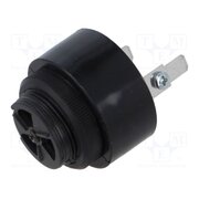 B100520313 Signaller: sound; buzzer; 230VAC; 90dB; BU3; IP54; black; Ø43x56mm OPl1pXB_bhK2sybvDSKWE6RqBOLzsA3fl-C0MUaCpnI
