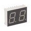 KW2-502AGA Display: LED; 7-segment; 12.7mm; 0.5"; No.char: 2; yellow-green yQ1LcYzOGMnChbjrzBFPDKmTTRdrrsY80SQo0DhWr4E