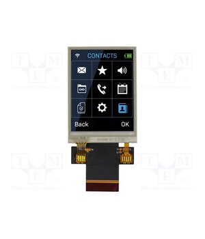 NHD-2.4-240320AF-CSXP-T Display: TFT; 2.4"; 240x320; Illumin: LED; Dim: 42.8x59.9x3.93mm wOWEBRH6u5HebrUcd3CC9CCv9-7UF9-fRSw-Igeyl0A