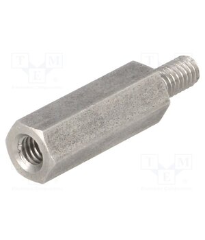 246X20 Screwed spacer sleeve; 20mm; Int.thread: M4; Ext.thread: M4 A7xU1dBghXFivZ_Gs7OsF1bUExz7uIHujBh6ptz8Vxc
