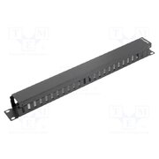 Z20389 Cable organizer; 1U; Standard: 19" q8Vey-gZrZvMCz9I2deilrFNOlcePO3zqCptDz0WHoE