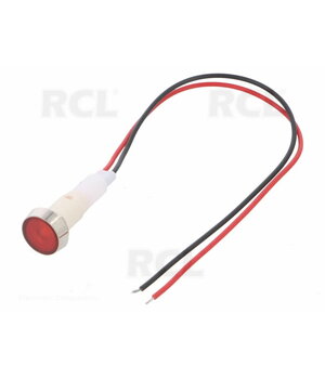 LAMP LED 12V ø10mm sarkana, ar 200mm vadu

 VLL4_12R.jpg