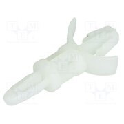 LCBS-2-6-01 PCB distance; polyamide; L: 29.9mm; snap fastener; natural 4E2dA3TlST6Hdd2rJ24iOws3bbGZMWk5sjoo14Zg_TE