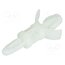 LCBS-2-6-01 PCB distance; polyamide; L: 29.9mm; snap fastener; natural 4E2dA3TlST6Hdd2rJ24iOws3bbGZMWk5sjoo14Zg_TE