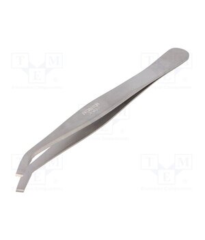 5-063 Tweezers; 115mm; Blades: curved; Tipwidth: 3.5mm; SMD; Blade: Ø0.8mm rkFd1SpaKiQfOEfZucHM4AbIcBsd7tEfF4A7ZJbecnA
