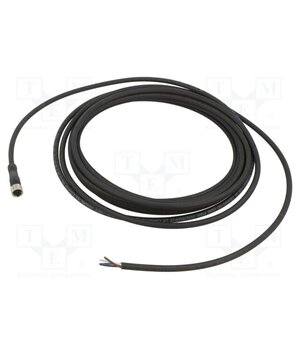 XZCP0941L5 Cable: for sensors/automation; M8; PIN: 4; straight; 5m; plug; 75VDC Y_bTUWhMQWZkYU09knZ-_LoLsepW5V6EJxhNq4m27dY