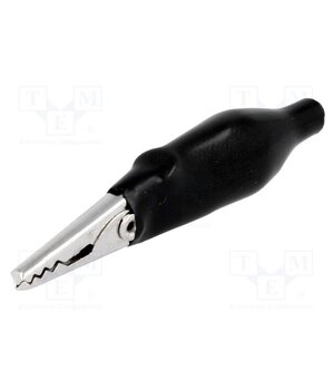 CRCLBL-01 Crocodile clip; 60VDC; Grip capac: max.6mm; Overall len: 36.5mm lXtMq7GQl6HP0znxb4wZ6mQQ8qmBxf-0P8ytI86RQqA