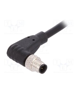 PXPTPU05RAM03ACL010PUR Connector: M5; plug; male; cables; PIN: 3; 1A; angled; IP67; 60V; 1m fw_L8aUKVo2h0raLIMTmGPAwedJ8P7ipfZK4SyI5Gig
