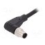 PXPTPU05RAM03ACL010PUR Connector: M5; plug; male; cables; PIN: 3; 1A; angled; IP67; 60V; 1m fw_L8aUKVo2h0raLIMTmGPAwedJ8P7ipfZK4SyI5Gig