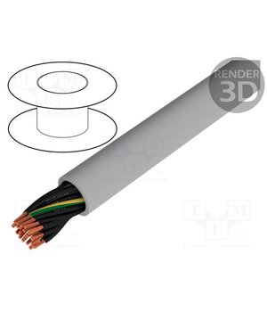 10019 Wire; JZ-500; 25G0.5mm2; unshielded; 300V,500V; Cu; stranded; grey 1NA_SL_Y8QaUzaMO7NOMbgZdbCMuG3NJEhNb1BTJLx4