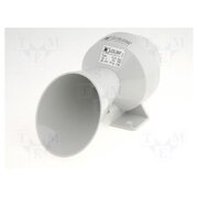 710100005 Signaller: sound; horn; 24VDC; 92dB; KLH; IP43; Ø75x152mm; ABS -TuHnCNMCBS8ptFAxHYLrG-4UIPyWu1KVdrKRjy0Cz4