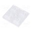 C13699_STRADA-2X2-DN LED lens; square; transparent; H: 8.05mm; Body dim: 50x50mm ZHPy0GyBMkhMpNFqN1cdI3zLSbNfosONXqVckeLCQgw