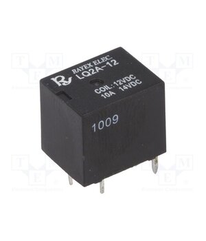 LQ2A-12 Relay: electromagnetic; Ucoil: 12VDC; SPST-NO DM; 10A; automotive uiAwvFIzmwkXVkWJZFDCO0rUZ-eggzzyGU6h0aZW244